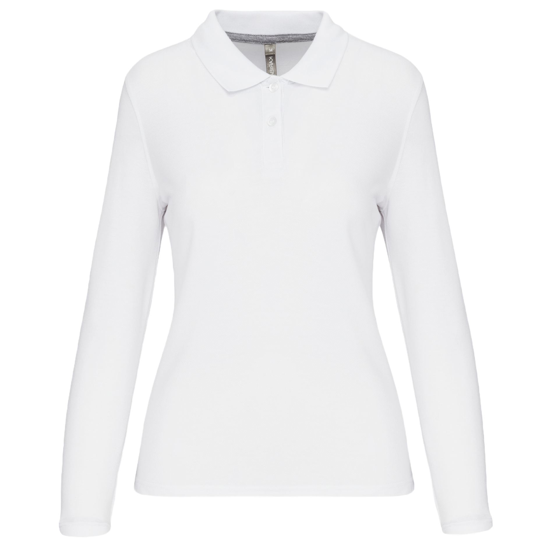 Comfort damespolo met lange mouwen