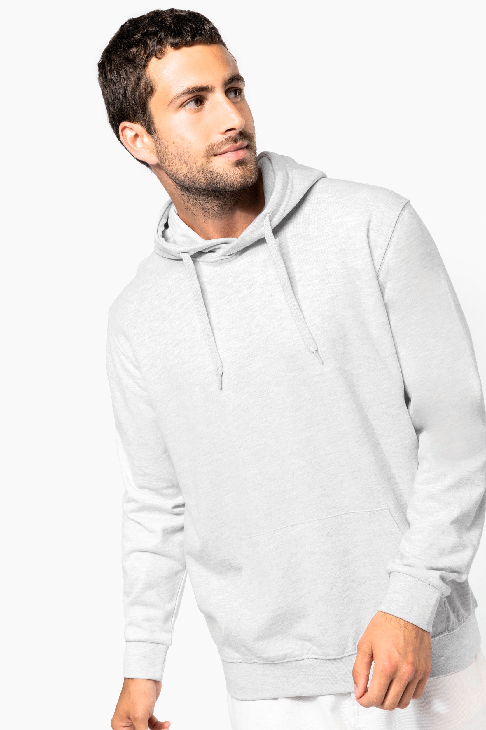 Basic hoodie van basic kwaliteit, ideaal voor bedrukken of borduren. Comfortabel en veelzijdig.