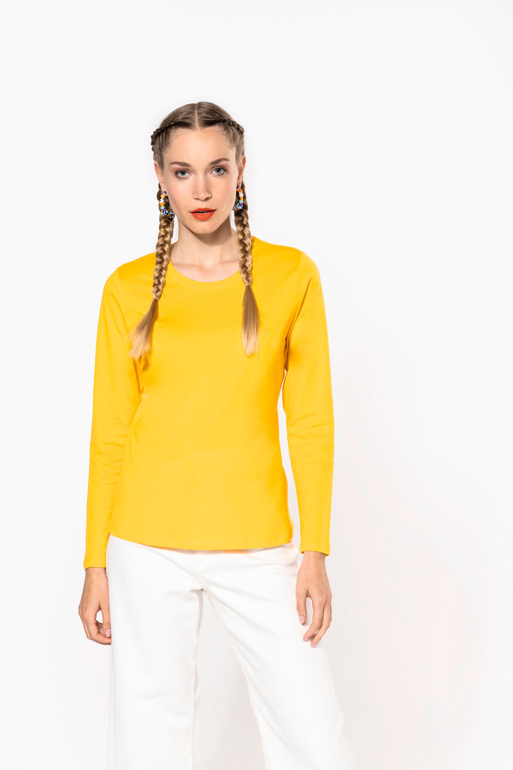 Premium T-shirt Dames lange mouwen