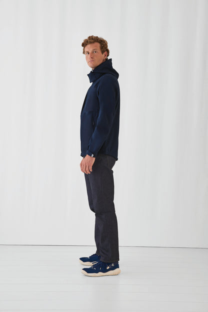 Hooded Softshell heren jas