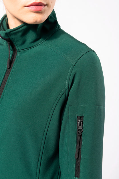 Dames jas van comfortkwaliteit met stijlvolle ritssluiting en mouwdetails. 